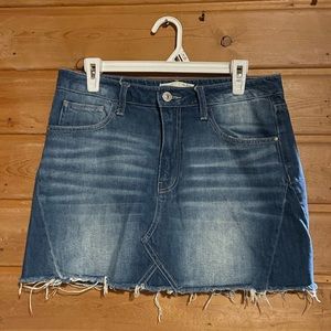 EUC Daytrip jean skirt size Large *Like New*